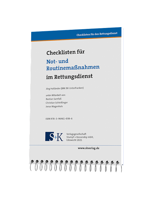 Checklisten für Not- und Routinemaßnahmen (J. Holländer)